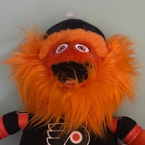 NHL Orange and Black Plush Toy Gritty
